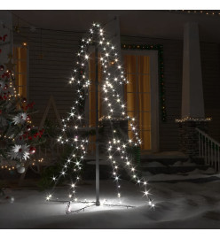 Arbre de Noël cône 160 LED d'intérieur/d'extérieur 78x120 cm