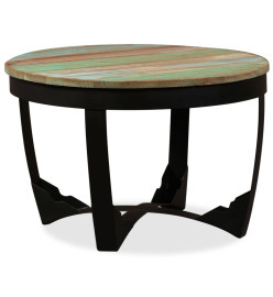 Table d'appoint Bois de récupération massif 60 x 40 cm