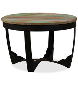 Table d'appoint Bois de récupération massif 60 x 40 cm