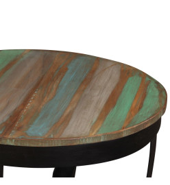 Table d'appoint Bois de récupération massif 60 x 40 cm