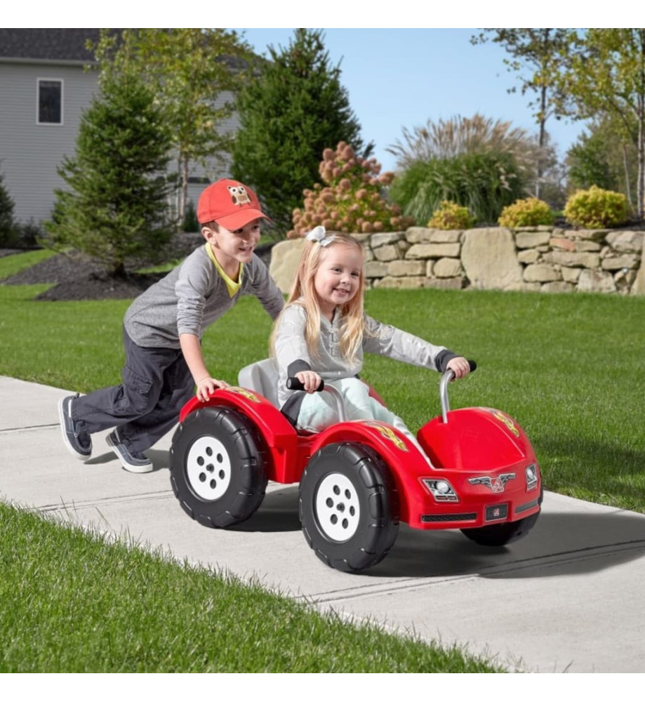 Step2 Voiture à pédaler pour enfants Zip N' Zoom Rouge