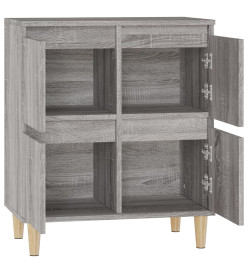 Buffet Sonoma gris 60x35x70 cm Bois d'ingénierie