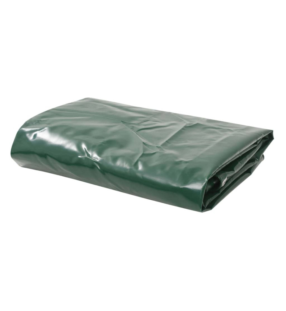 Bâche 650 g / m² 1,5 x 6 m Vert