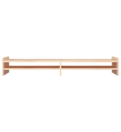 Support pour moniteur 100x27x15 cm Bois de pin solide