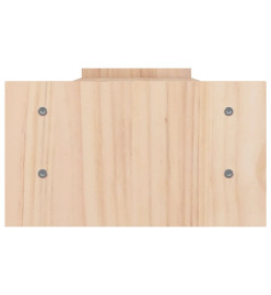 Support pour moniteur 100x27x15 cm Bois de pin solide