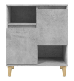 Buffets 2 pcs gris béton 60x35x70 cm bois d'ingénierie