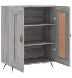 Buffet sonoma gris 69,5x34x90 cm bois d'ingénierie