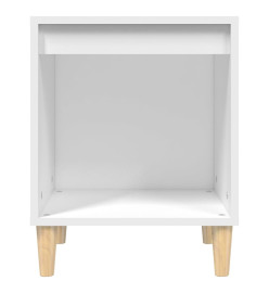 Tables de chevet 2 pcs Blanc 40x35x50 cm