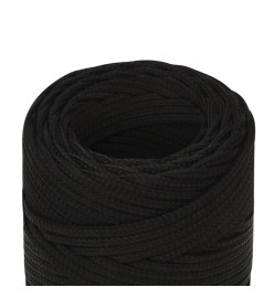 Corde de travail Noir 2 mm 250 m Polyester