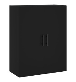 Armoire murale noir 69,5x34x90 cm