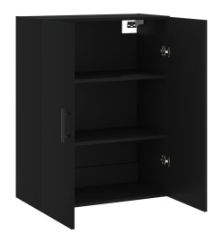 Armoire murale noir 69,5x34x90 cm