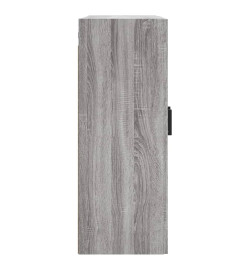 Armoires murales 2 pcs sonoma gris bois d'ingénierie