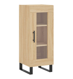 Buffet haut Chêne sonoma 34,5x34x180 cm Bois d'ingénierie