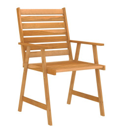 Mobilier de salle à manger de jardin 7 pcs Bois d'acacia solide