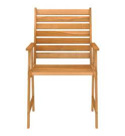 Mobilier de salle à manger de jardin 7 pcs Bois d'acacia solide