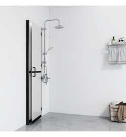 Paroi de douche pliable Verre ESG dépoli 70x190 cm