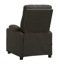 Fauteuil électrique de massage Taupe Tissu