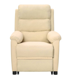 Fauteuil Crème Tissu