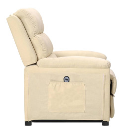 Fauteuil Crème Tissu