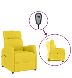 Fauteuil Jaune clair Tissu