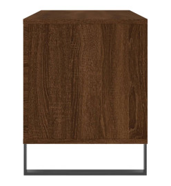 Armoire à disques chêne marron 100x38x48 cm bois d'ingénierie