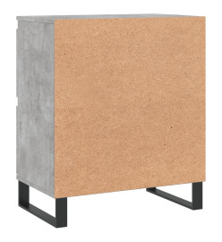 Buffet Gris béton 60x35x70 cm Bois d'ingénierie