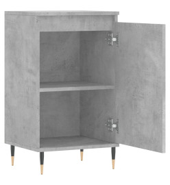 Buffet gris béton 40x35x70 cm bois d'ingénierie