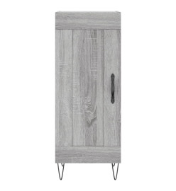 Buffet Sonoma gris 34,5x34x90 cm Bois d'ingénierie