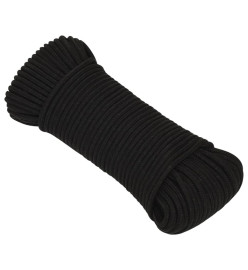 Corde de travail Noir 3 mm 250 m Polyester