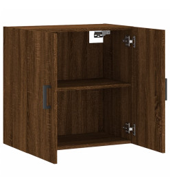 Armoire murale chêne marron 60x31x60 cm bois d'ingénierie