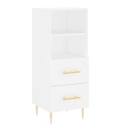 Buffet blanc 34,5x34x90 cm bois d'ingénierie