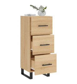 Buffet Chêne sonoma 34,5x34x90 cm Bois d'ingénierie