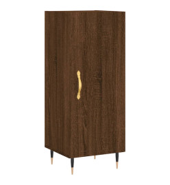 Buffet Chêne marron 34,5x34x90 cm Bois d'ingénierie