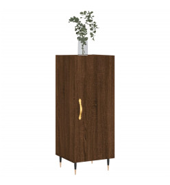 Buffet Chêne marron 34,5x34x90 cm Bois d'ingénierie