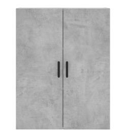 Armoire murale gris béton 69,5x34x90 cm