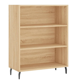 Armoire à étagères chêne sonoma 69,5x32,5x90 cm bois ingénierie