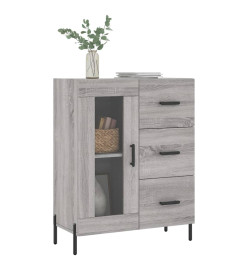 Buffet sonoma gris 69,5x34x90 cm bois d'ingénierie