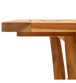 Ensemble de salle à manger de jardin 5 pcs Marron