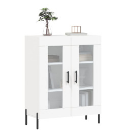 Buffet blanc 69,5x34x90 cm bois d'ingénierie