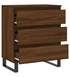 Buffet Chêne marron 60x35x70 cm Bois d'ingénierie