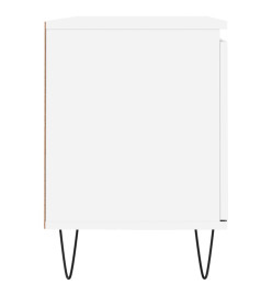 Meuble TV blanc 104x35x50 cm bois d'ingénierie