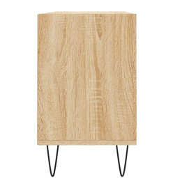 Meuble TV chêne sonoma 103,5x30x50 cm bois d'ingénierie