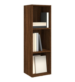 Bibliothèque/Meuble TV chêne marron 36x30x114cm bois ingénierie