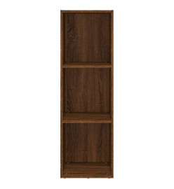 Bibliothèque/Meuble TV chêne marron 36x30x114cm bois ingénierie