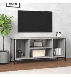 Meuble TV sonoma gris 102x35x45 cm bois d'ingénierie