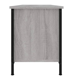 Meuble TV sonoma gris 102x35x45 cm bois d'ingénierie