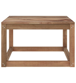 Table palette de jardin Marron 60x60x36,5 cm Pin imprégné