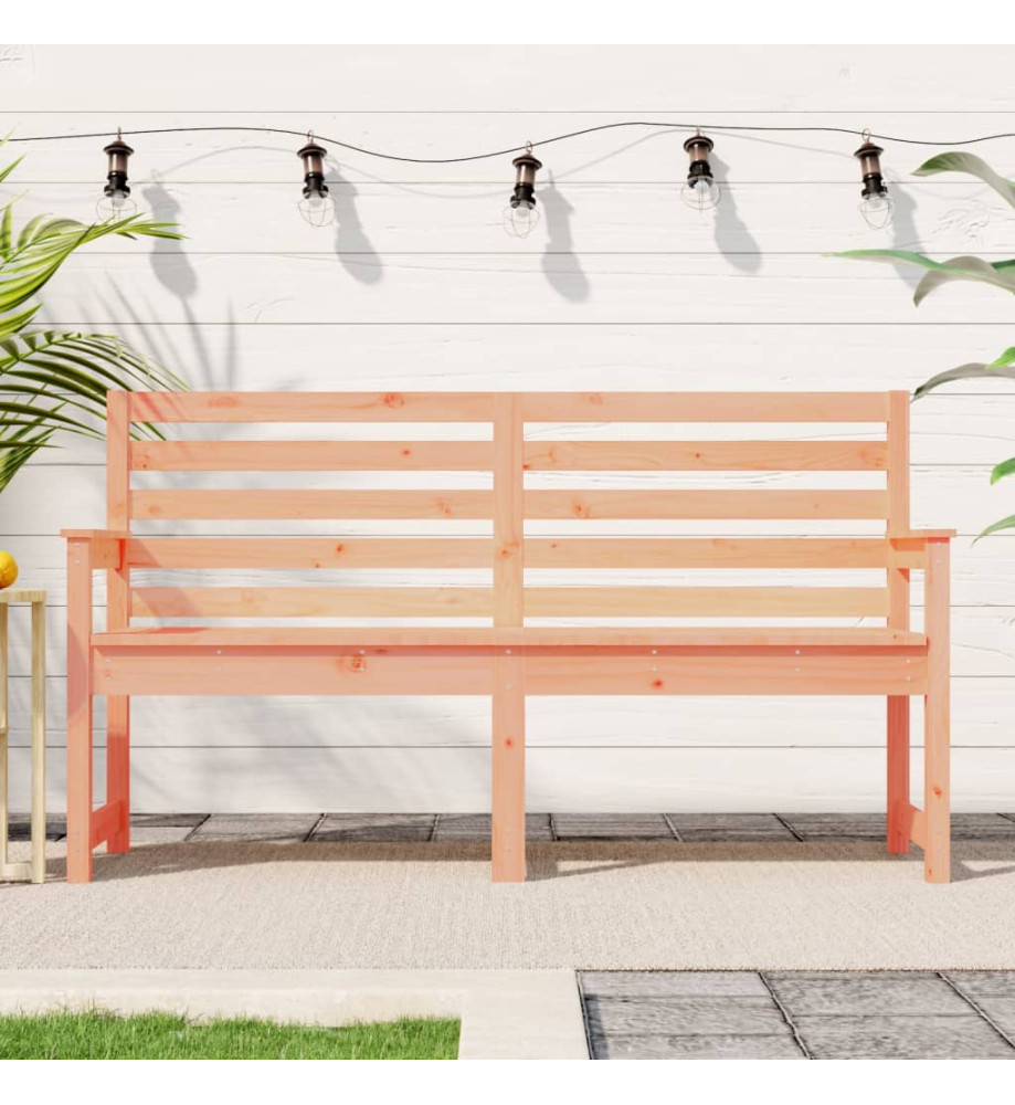 Banc de jardin 159,5x48x91,5 cm bois massif de douglas