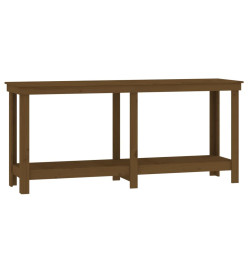 Banc de travail Marron miel 180x50x80 cm Bois de pin massif