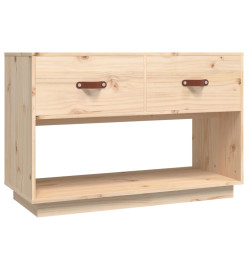 Meuble TV 90x40x60 cm Bois de pin massif